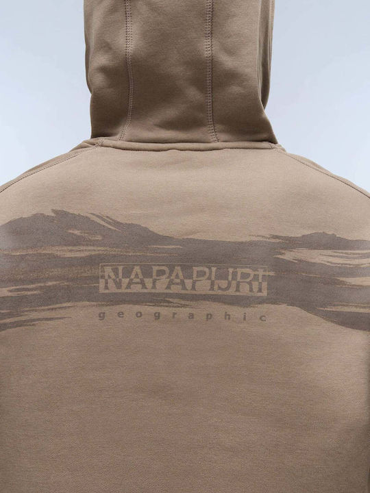 Hooded Sweatshirt Brown