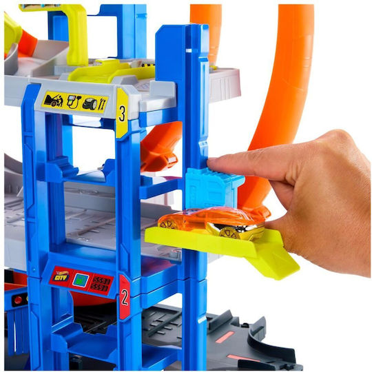 Hot Wheels Писта Hot Wheels City Mega Loop Garage за 4+ години