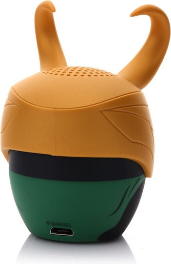 Bitty Boomers Bluetooth-Lautsprecher 3W mit Akkulaufzeit bis zu 4 Stunden Marvel: Loki
