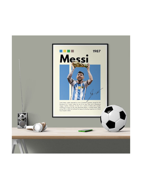 Poster Messi Sc072 50cm x 70cm