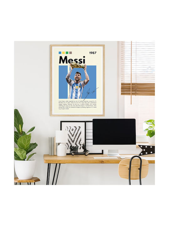 Poster Messi Sc072 50cm X 70cm