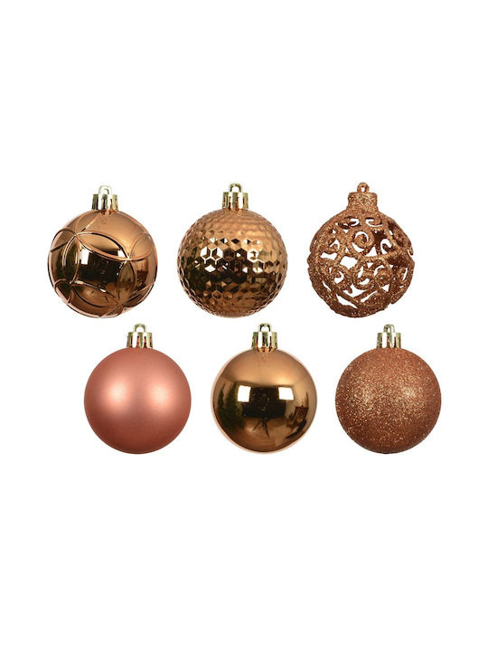 Christmas Tree Ornaments Styrofoam Balls Warm Orange Ø6cm Shiny Matt Glitter Set 37 Pieces Christmas Tree Ornaments Styrofoam Balls Warm Orange Ø6cm Shiny Matt Glitter Set 37 Pieces