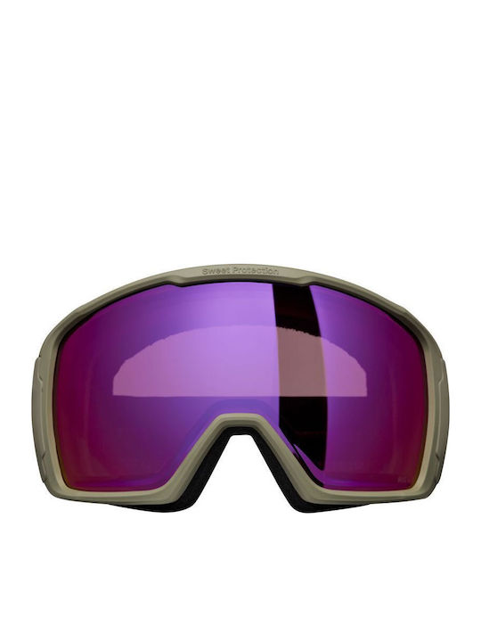 Sweet Protection Ski & Snowboard Goggles Kids Blue with Lens in Blue Color