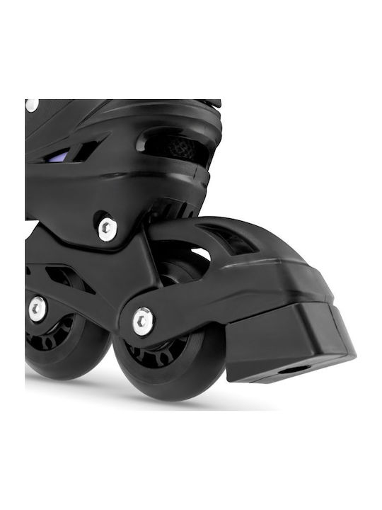 Spokey 4in1 Kids Adjustable Inline Rollers Black