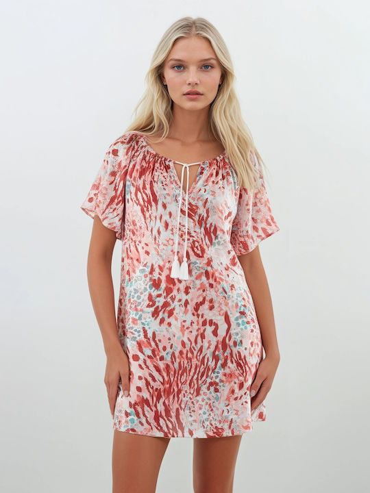 Beachwear Red Leopard Type B144 B144-type Type