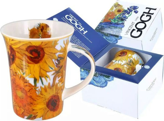 Carmani Κούπα Κεραμική Πολύχρωμη 350ml