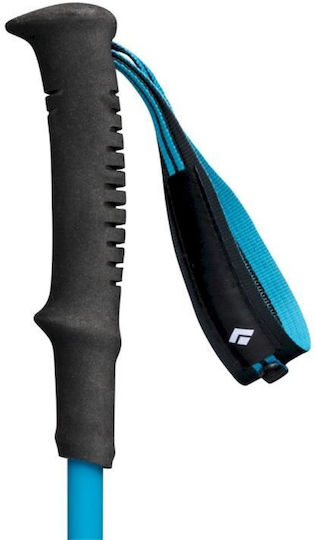 Black Diamond Pair of Compact Carbon Fiber Trekking Poles Distance Black 364gr