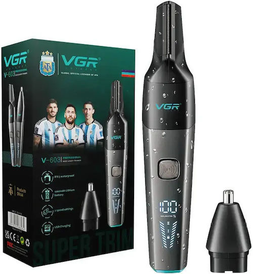 VGR Машинка за Подстригване Черна V-603