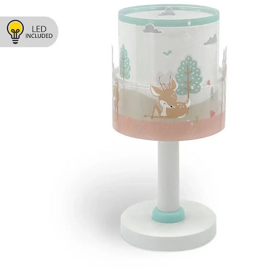 Ango LED Kinder Tischlampe Büro Transparent 13,5x13,5cm