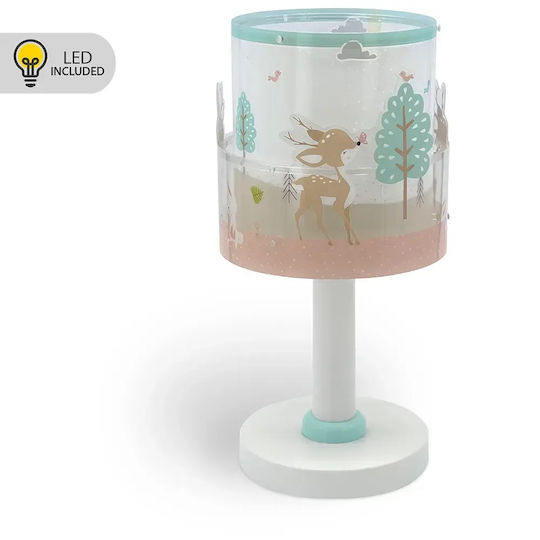 Ango LED Kinder Tischlampe Büro Transparent 13,5x13,5cm