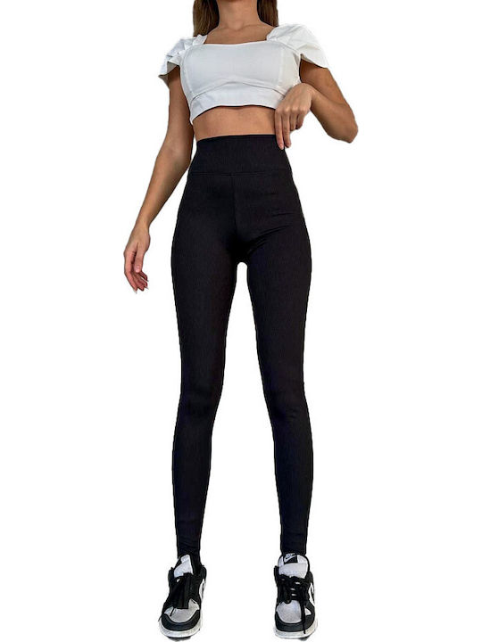 Leggings Pentru Instruire Colanți Femei Strângere Negri
