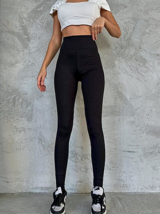 Leggings Pentru Instruire Colanți Femei Strângere Negri