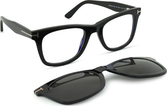 Дамски Ацетат Tom Ford Ft5970-b 001 50 Клип-он