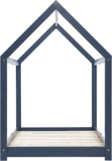 Kinderbett Einzeln Gray für Matratze 90x200cm