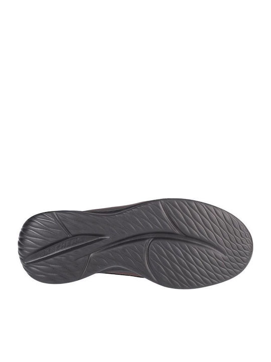 Men's Leather Moccasins Brown Relaxed Fit