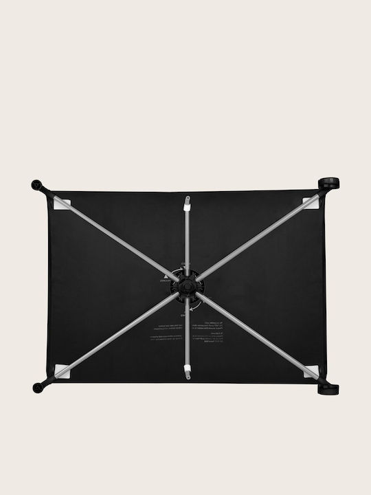 Lionelo Laufstall mit Matratze Schwarz 70.5x100.5cm
