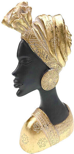 Velve Figurină Decorativă Bust Din Polirosină 14x14cm
