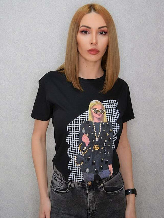 Тениска Черна