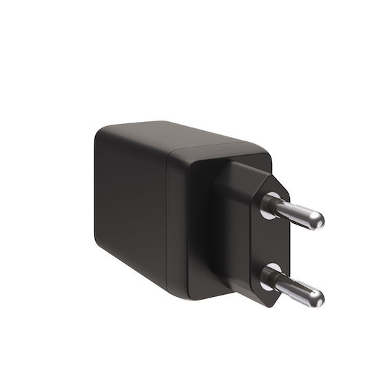 UAG Φορτιστής Χωρίς Καλώδιο GaN με Θύρα USB-A και 2 Θύρες USB-C 65W Power Delivery Black/Orange (SRGE)