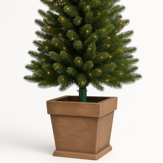 Weihnachtsbaumständer Braun Ψάθινη Μ40xΠ40xΥ41εκ.