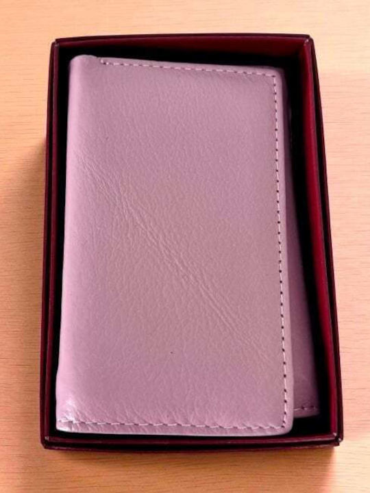 Small Leather Women's Wallet Classic Lilac