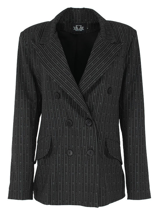 Queen Of Harns Blazer pentru femei Sacou Negru Queen Of Harns Blazer pentru femei Sacou Negru
