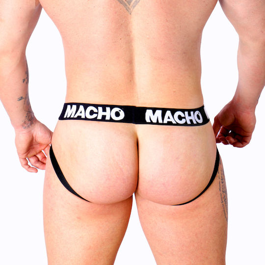 Macho Underwear Jockstrap Μαύρο