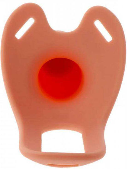 Gurtzeug Strap-On Hohlkörper Vibrator Silikon & Kabellose Fernbedienung Hidden Desire Inferno Hohlpenis Strap-On Vibrator Fleisch 20cm