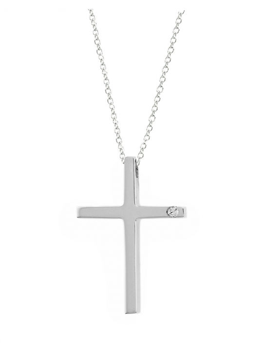 Women's Gold Cross 14K with Chain