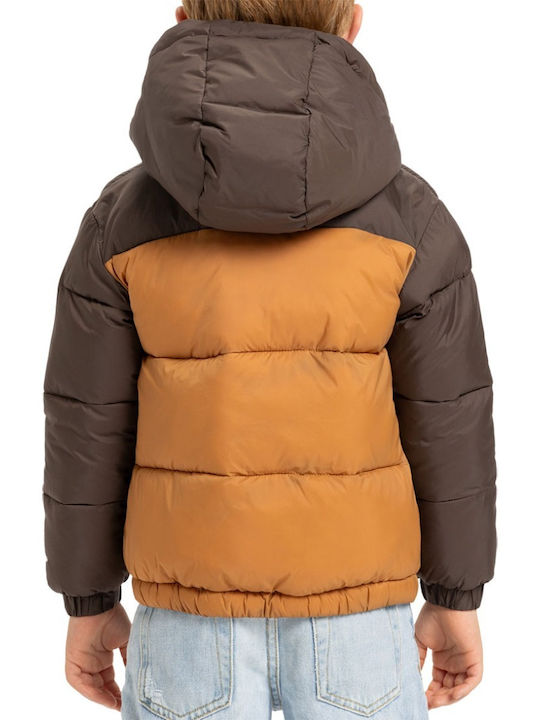 Cold Days Παιδικό Casual Μπουφάν Almond