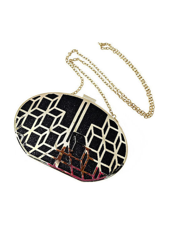 Damentasche Schultertasche Gold