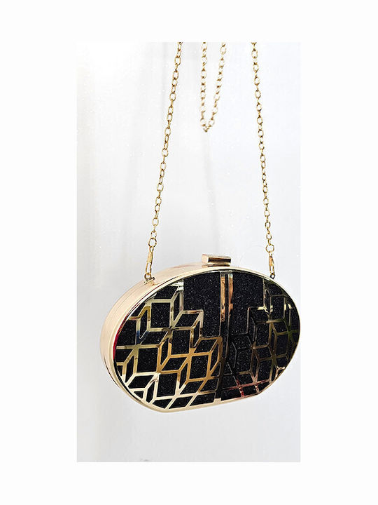 Damentasche Schultertasche Gold