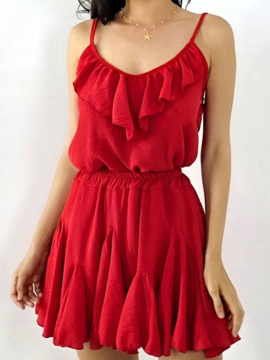 Set mit Mini Rock Red