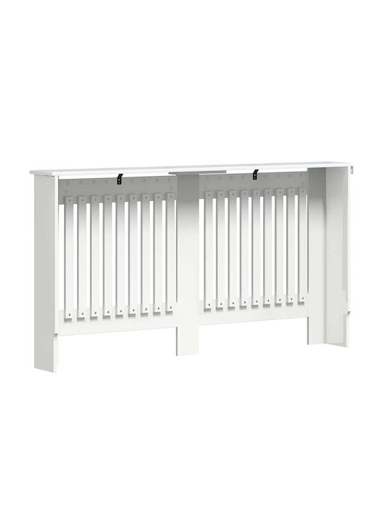 vidaXL vidaXL Particleboard White Radiator Cover