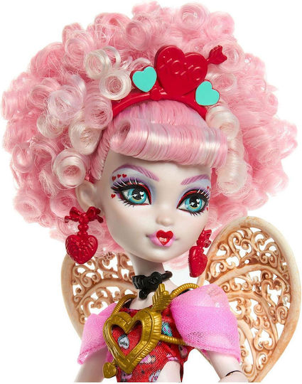 Mattel Monster High Scary Sweet Birthday Cupid Doll for 4+ years old+ Years 29cm