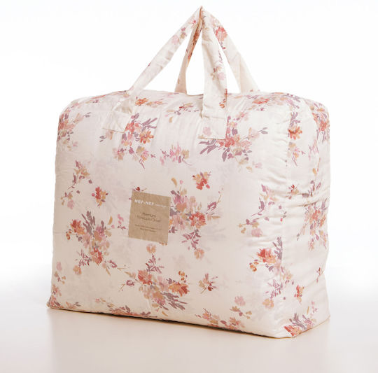 Nef-Nef Homeware Duvet Queen 240x230cm Lefebr Ecru/rose 300 GSMGsm