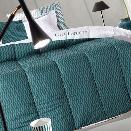 Guy Laroche Пухено Куинсайз 220x240бр Status Петрол 530 г/м²Gsm