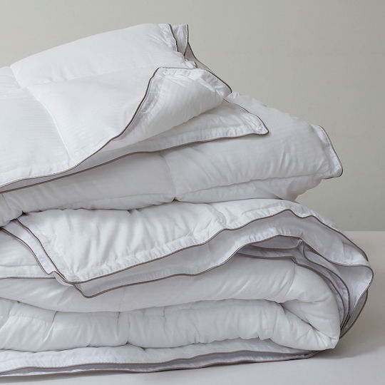 Melinen Пухено Куинсайз с Пълнеж Microfiber 240x260бр Бял 400 г/м²Gsm 4.5 togs Togs