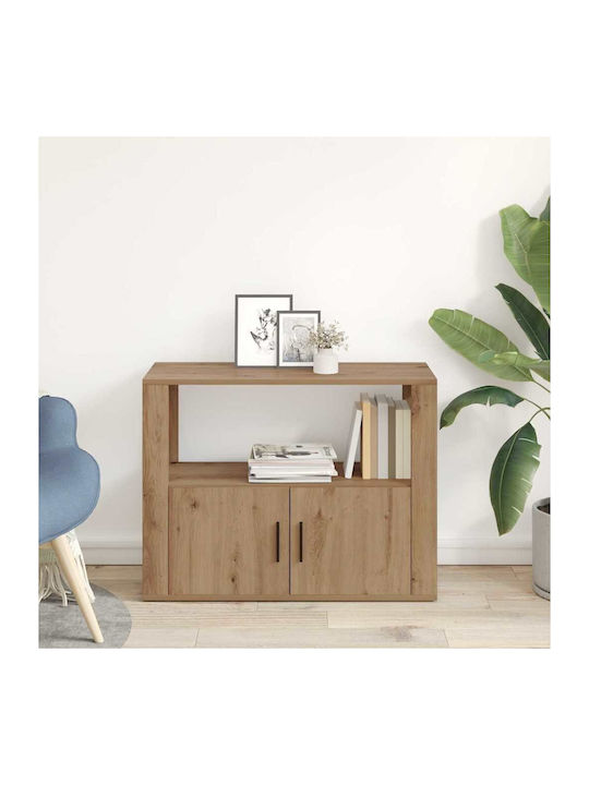 Sideboard Wooden Oak 80x30x60cm