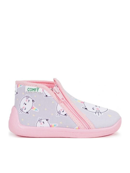 Anatomic Kids Slippers Boots Pink