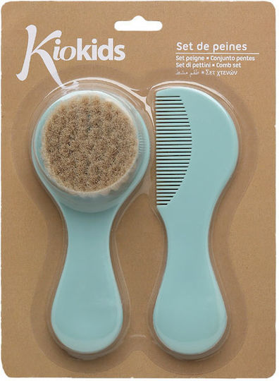 Kiokids Βρεφικό Σετ Περιποίησης Μαλλιών Μέντα 2τμχ 5158