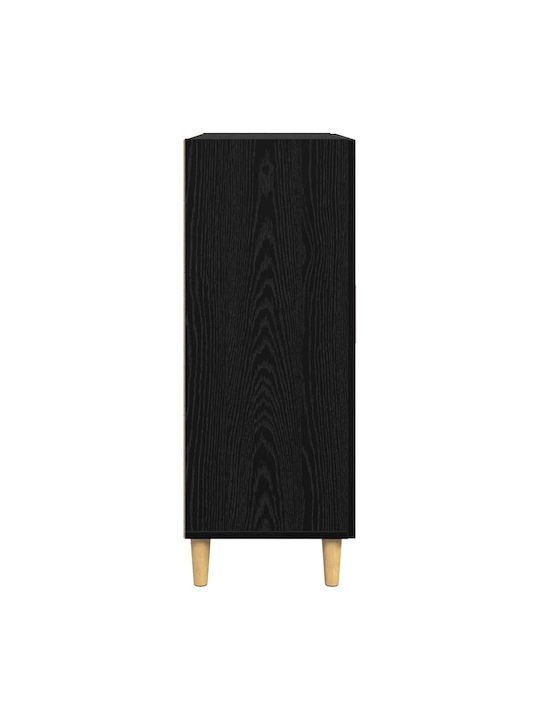 Bufet cu Sertare Black Oak 34x69.5x90cm