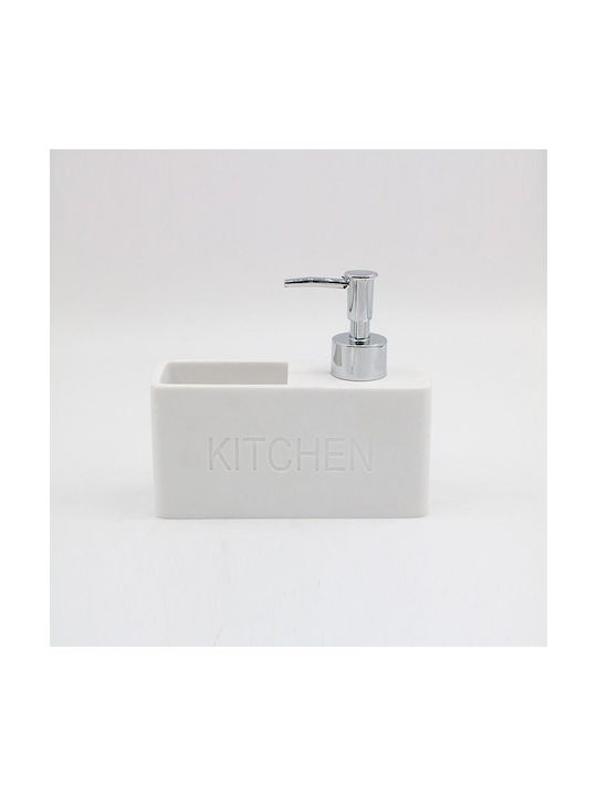 Inter Ceramic Dispenser Κουζίνας Κεραμικό Λευκό