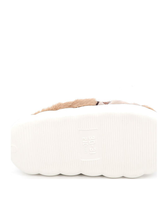 Kinderhausschuhe Beige