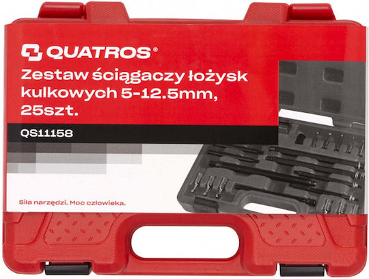 Set Extractoare Rulmenți 5-12.5mm Număr Bucăți 25