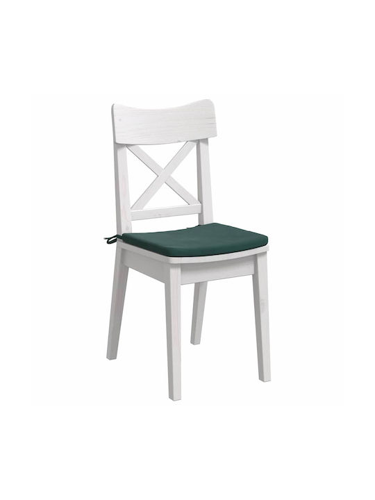 vidaXL Perna De Canapea Din Catifea Verde 40x40cm