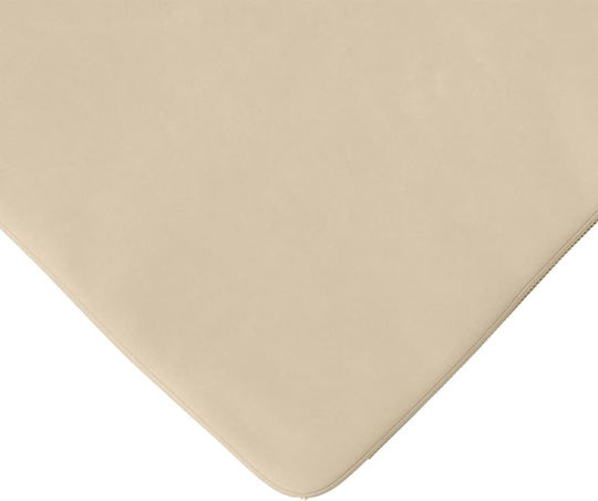 vidaXL Beige Throw Pillows 4 Pieces 40x40cm vidaXL Beige Throw Pillows 4 Pieces 40x40cm