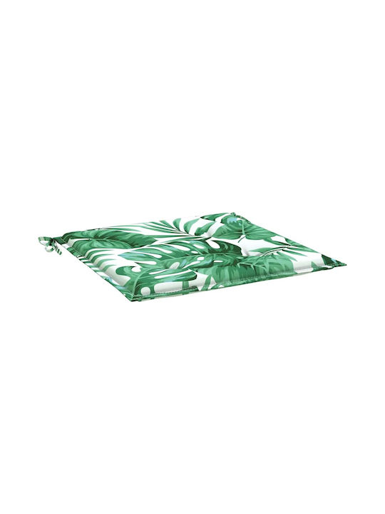 vidaXL vidaXL Gartenstuhlkissen Grün 4 Stück 50x50cm