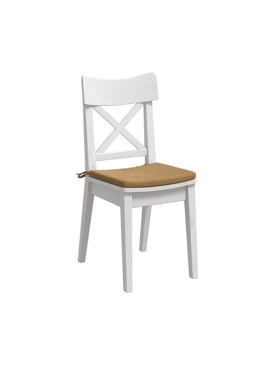 vidaXL Perna De Canapea Din Catifea Maro 40x40cm