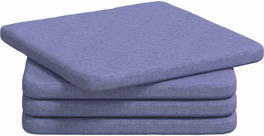 vidaXL Sofa Cushion Blue 40x40cm